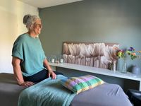 behandelaar Shantala massage sfeerimpressie